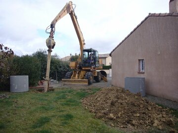 Création d'un puits à Brax en Haute-Garonne