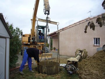 Création d'un puits à Brax en Haute-Garonne