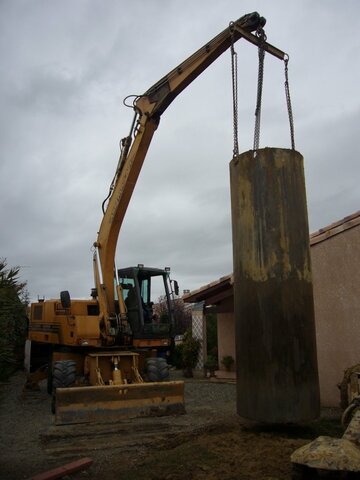 Création d'un puits à Brax en Haute-Garonne
